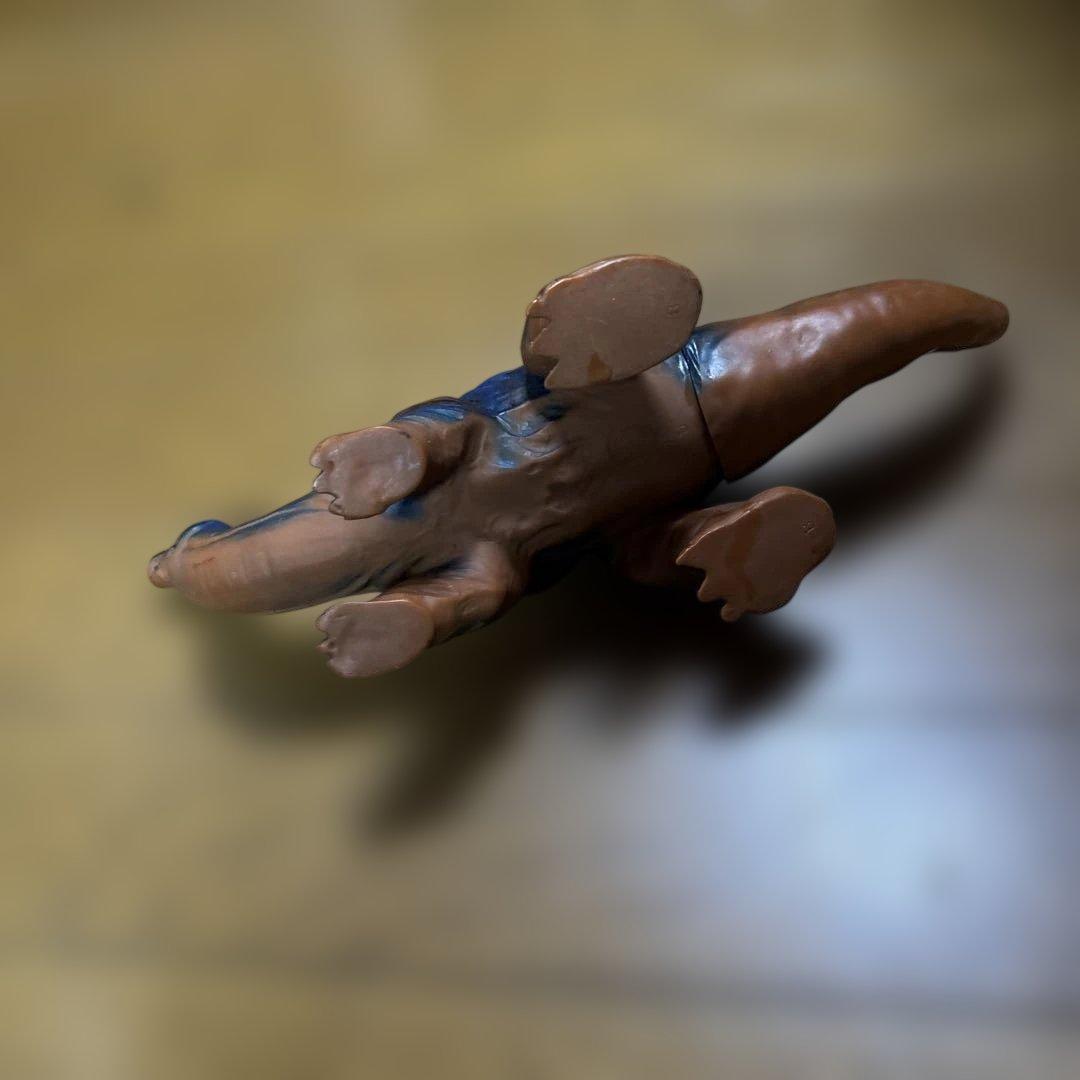 昭和レトロ マルサン ブロントザウルス ソフビ