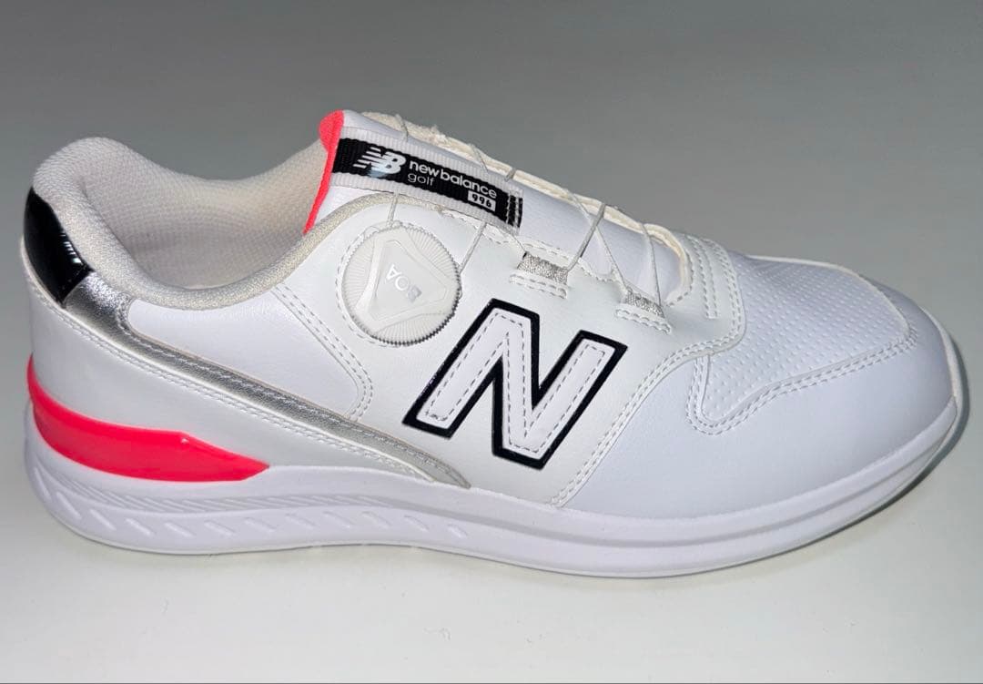 超美品 ニューバランス ゴルフシューズ スパイクレスWGBS996X ボア