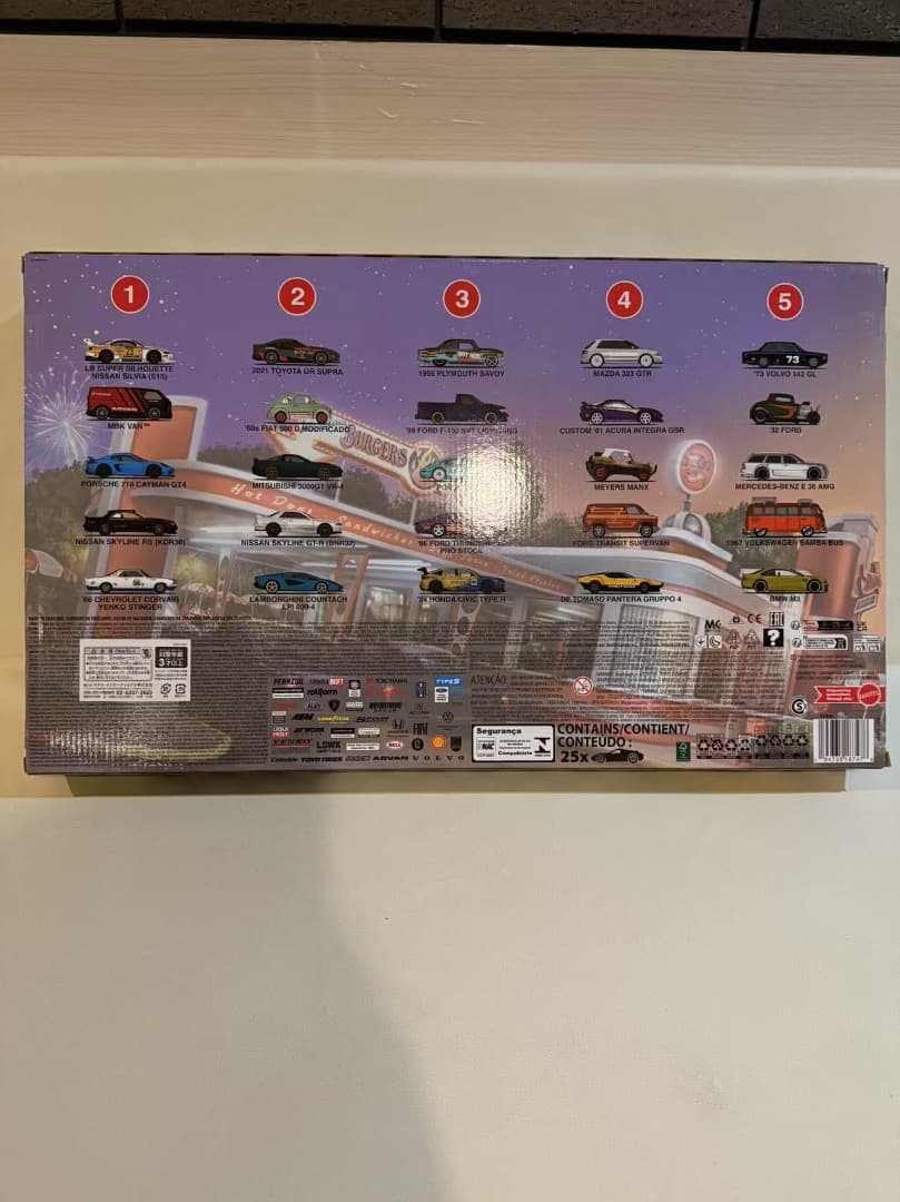 新品未開封 ホットウィール ブールバード 25カー ファクトリーセット