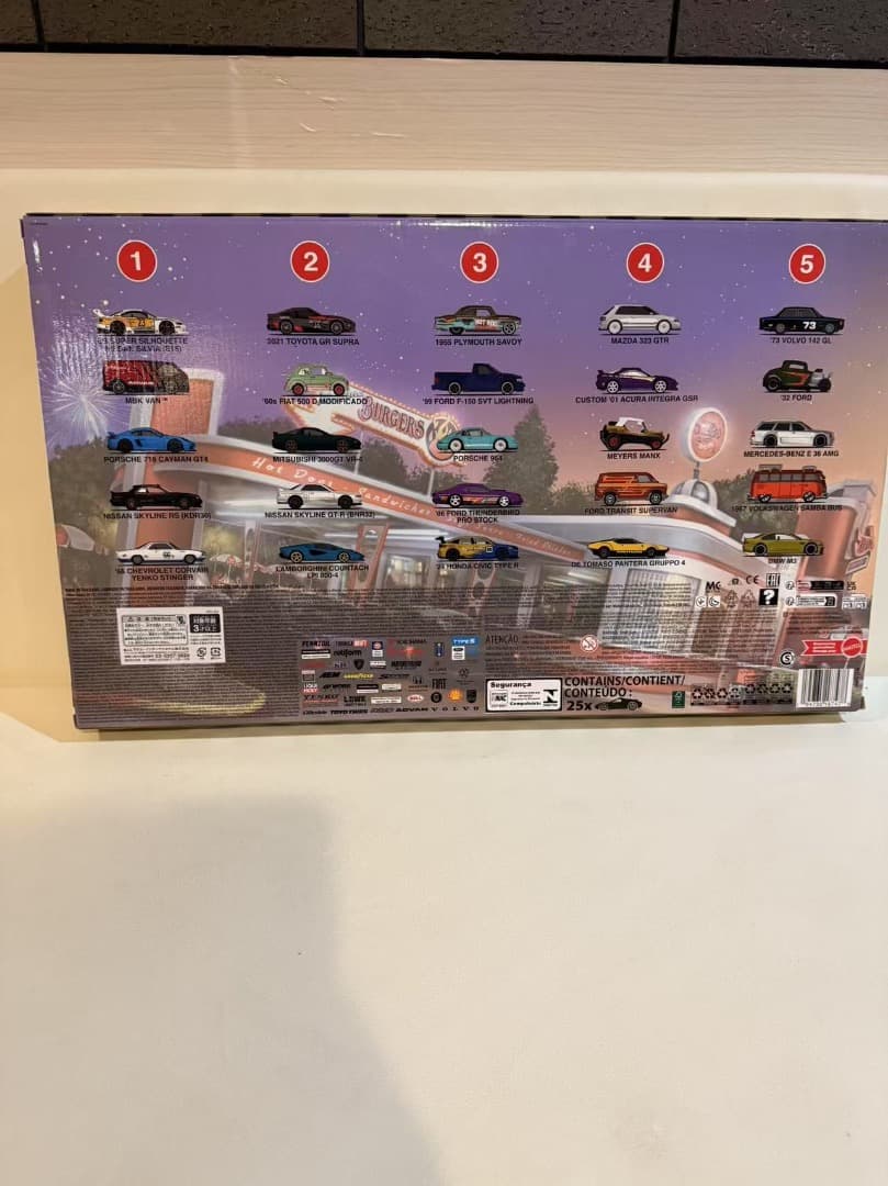 新品未開封 ホットウィール ブールバード 25カー ファクトリーセット