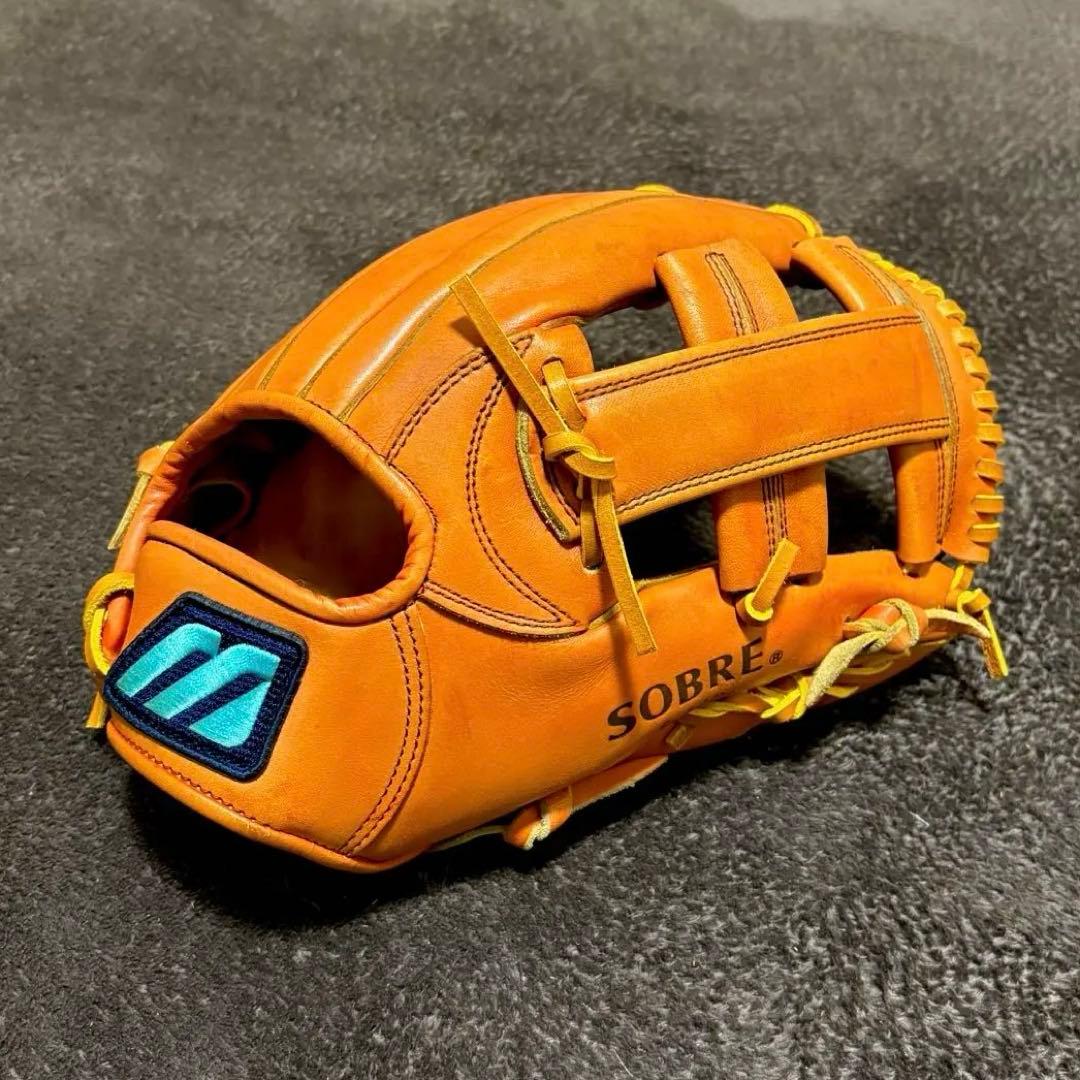 ミズノ ビューリーグ 初期モデル SOBRE 軟式 内野用グラブ Mラベル