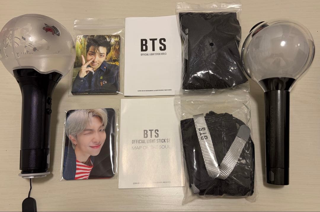 BTS アミボム ペンライト ver3 ver4 セット