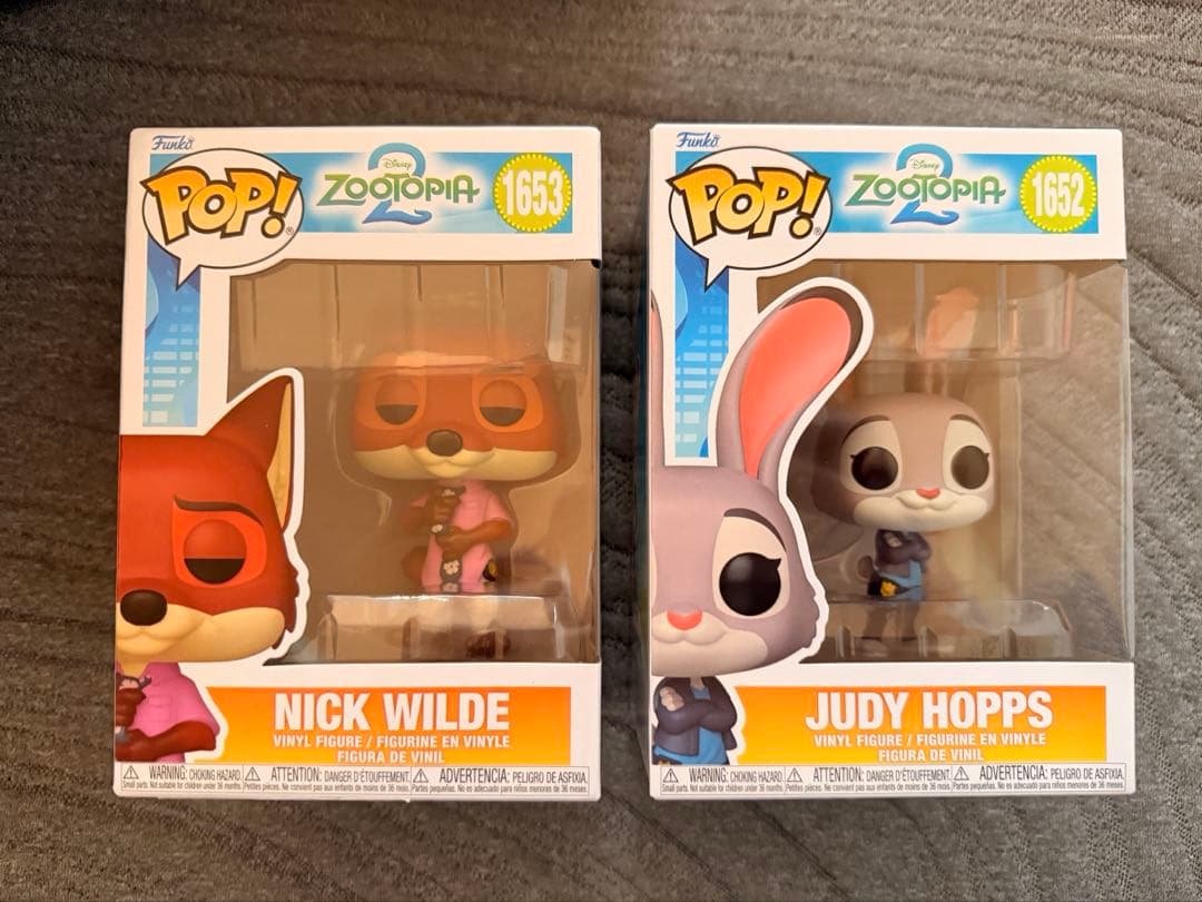 Funko POP! Zootopia ニック＆ジュディ 2体セット