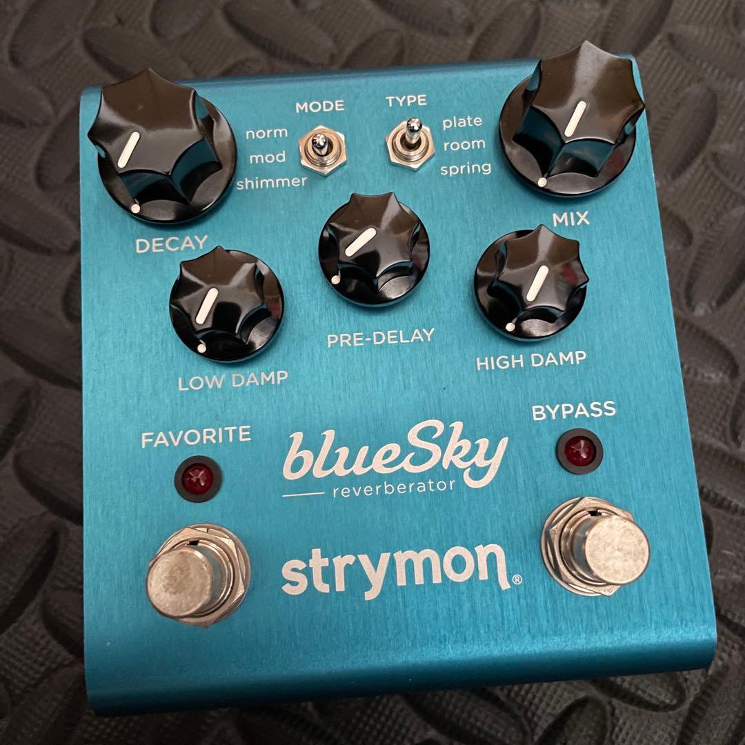 Strymon blue skyリバーブ
