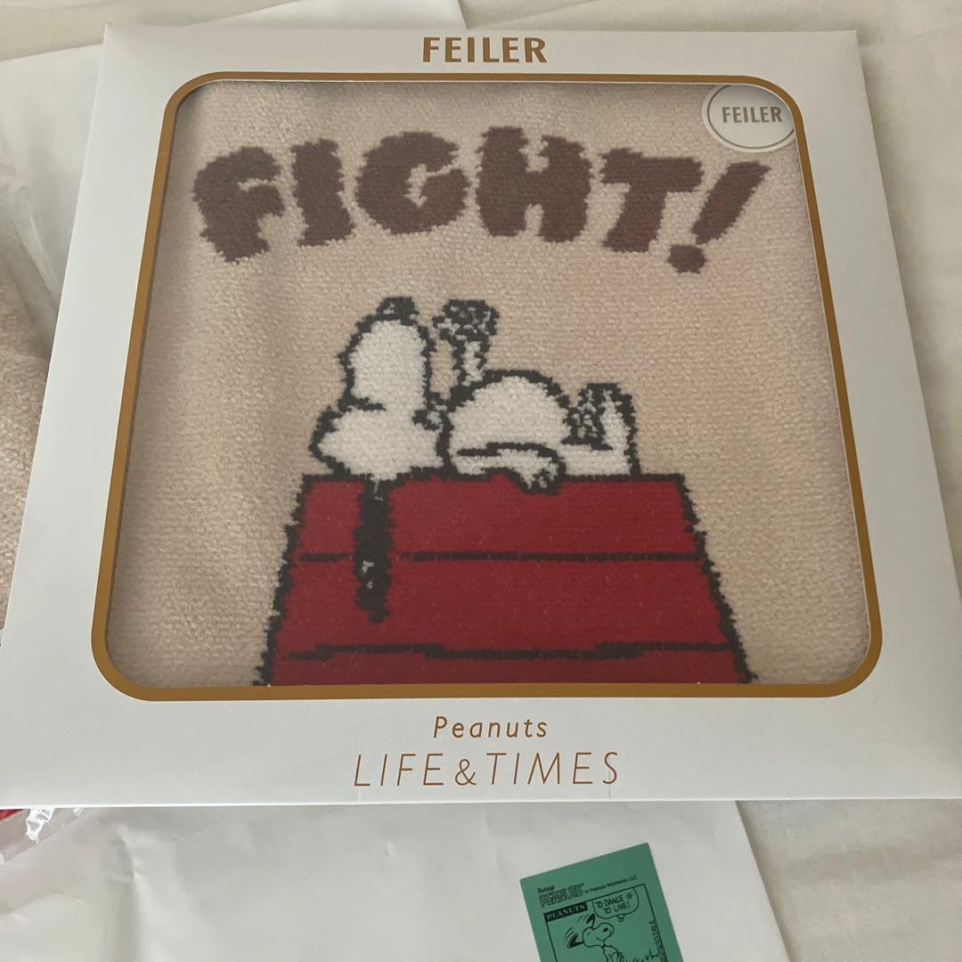 FEILER SNOOPY 阪急西宮　ポーチ＆タオルハンカチ