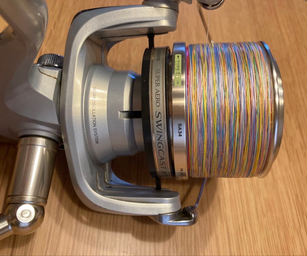 【お値下げ】シマノ　スーパーエアロ スウィングキャストX T スピニングリール