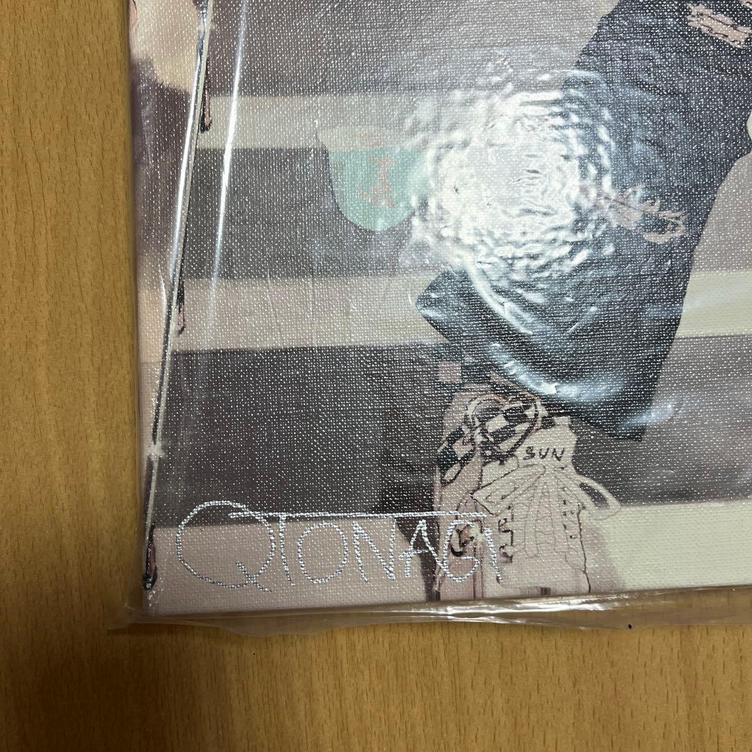 旧都なぎ　直筆サイン入りキャンバスアート2種　作品集　ステッカー2種