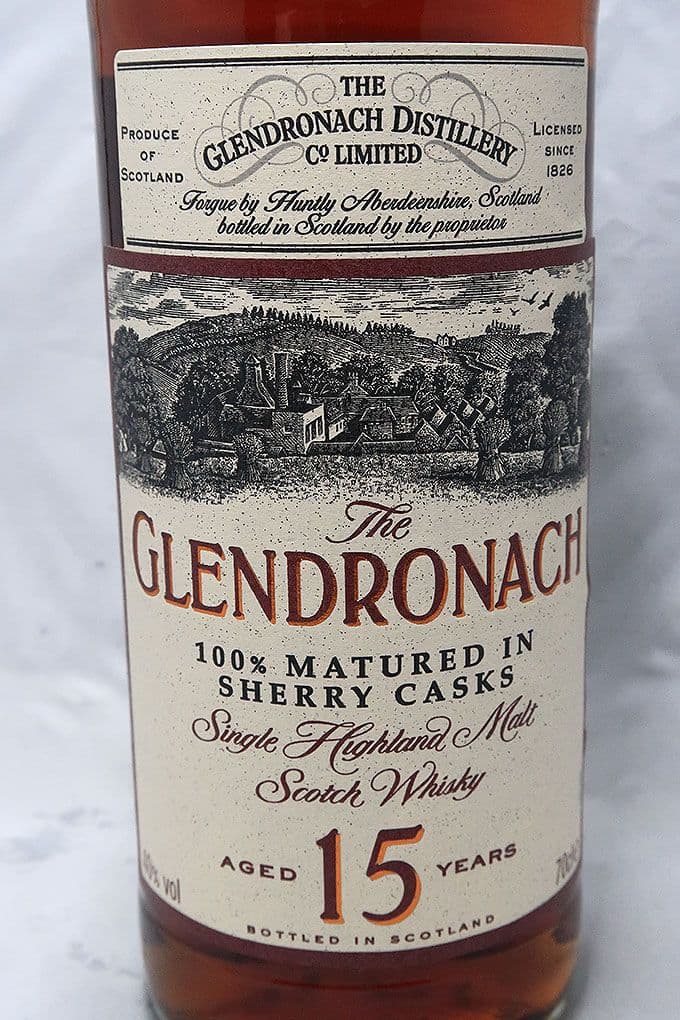 グレンドロナック １５年 シェリーカスクシングルモルトウィスキー