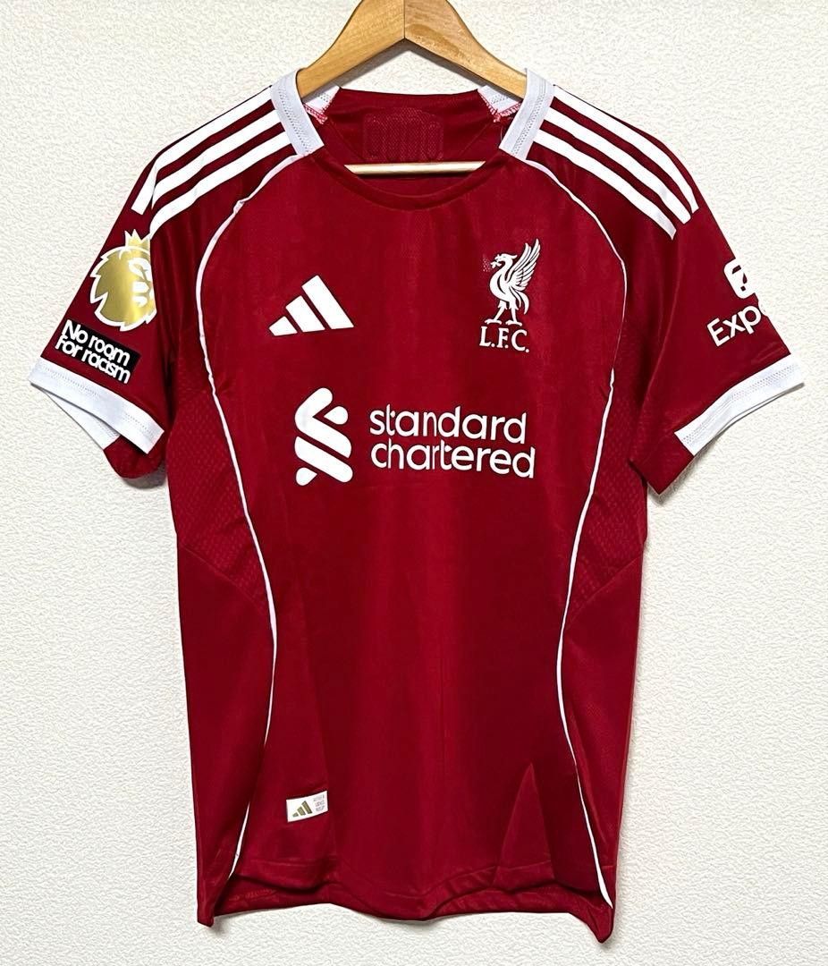 adidas リバプール FC 25-26 ホーム ユニフォーム 7番 ヴィルツ