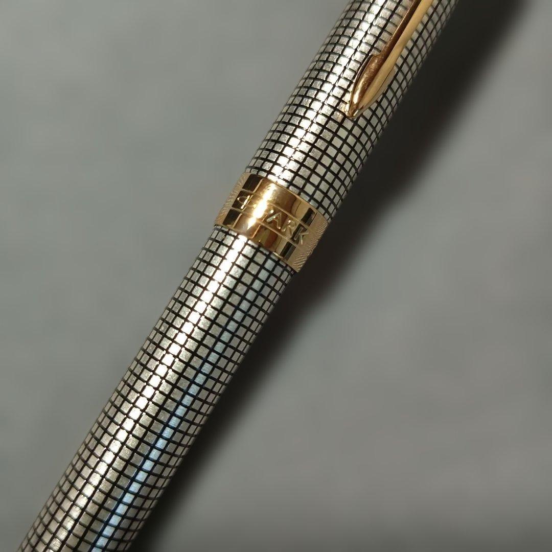 Parker メッシュパターン ボールペン 専用ケース付き