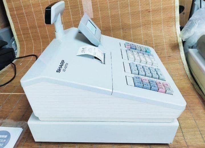 シャープレジスター　XE-A207w-wPC連携売上管理設定無料　525000