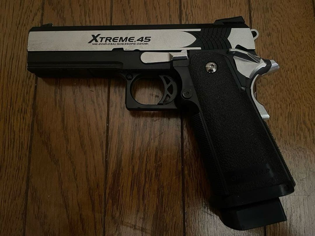 コルトM1911 MK Ⅳ 東京マルイエクストリーム　ガス エアガン　3点セット