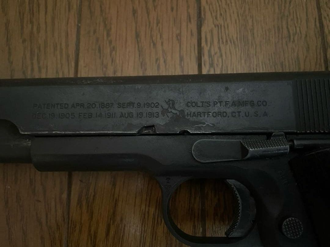 コルトM1911 MK Ⅳ 東京マルイエクストリーム　ガス エアガン　3点セット