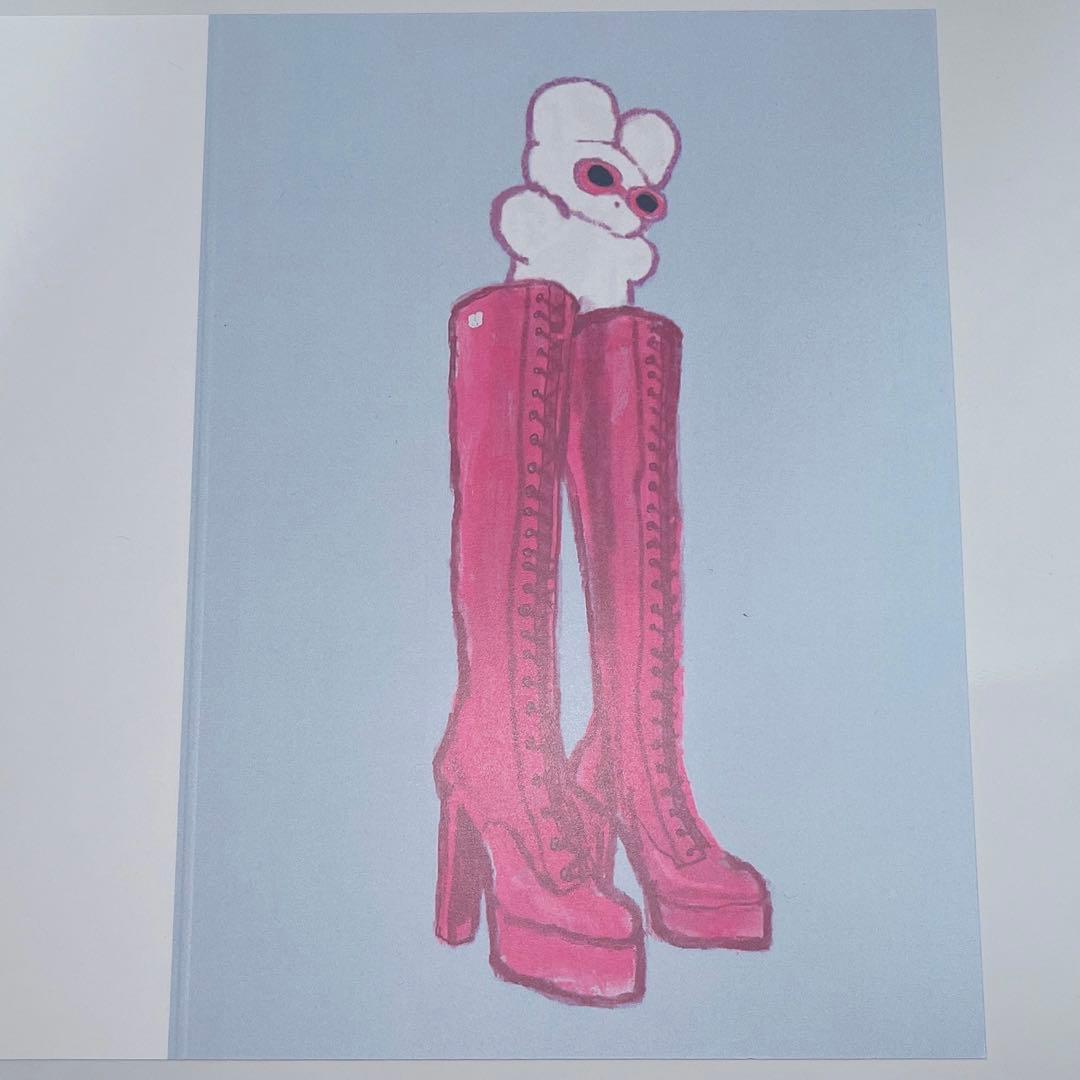 激レア　beco+81 ポストカード　8種　しりみみうさぎ　アートカード　複製画