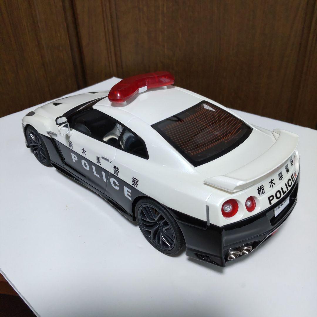 ニッサン GT-R R35 栃木県警察 パトロールカー 1/18 レイズ