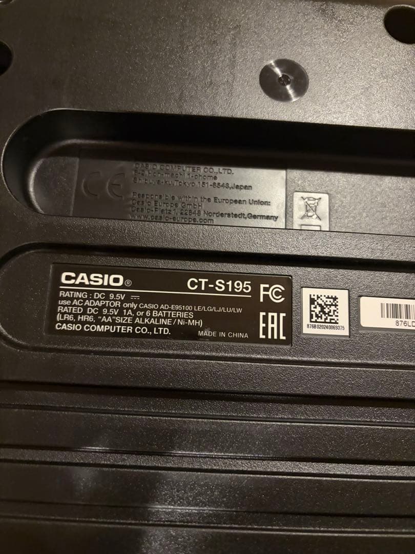 CASIO Casiotone CT-S195 キーボード