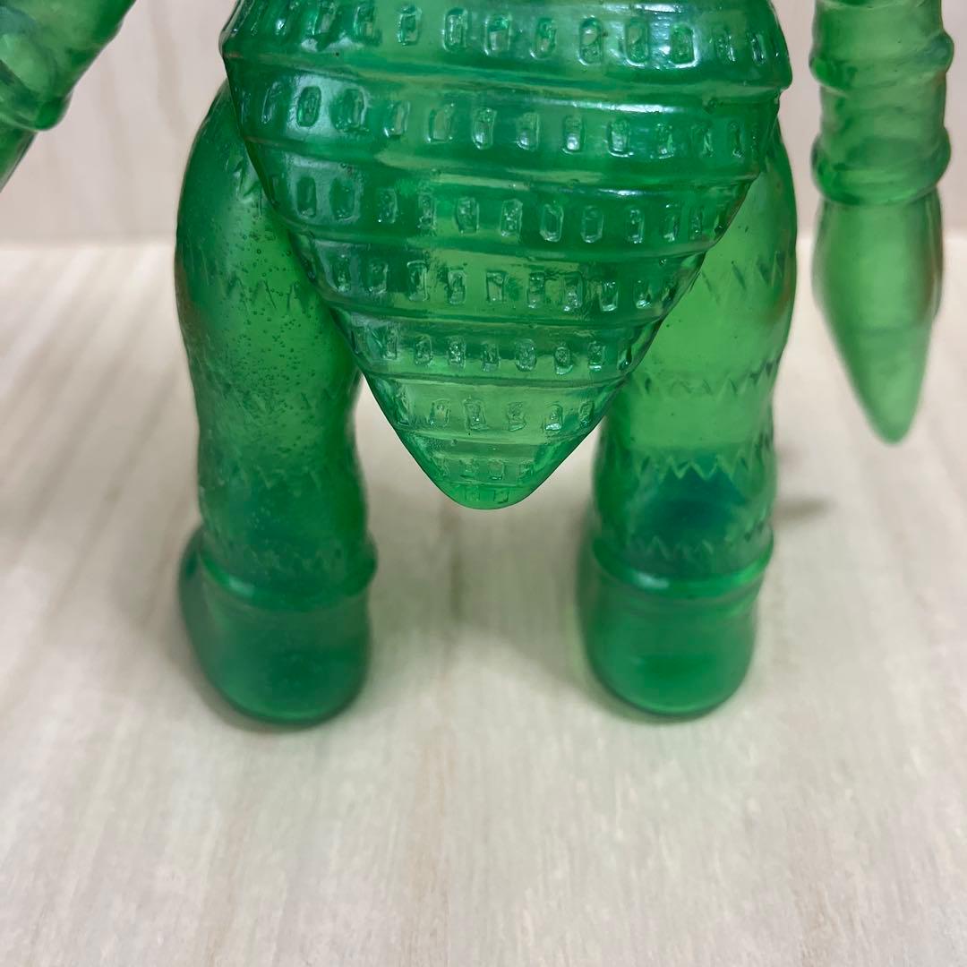 ブルマァク　復刻　ソフビ　バルタン星人　クリア