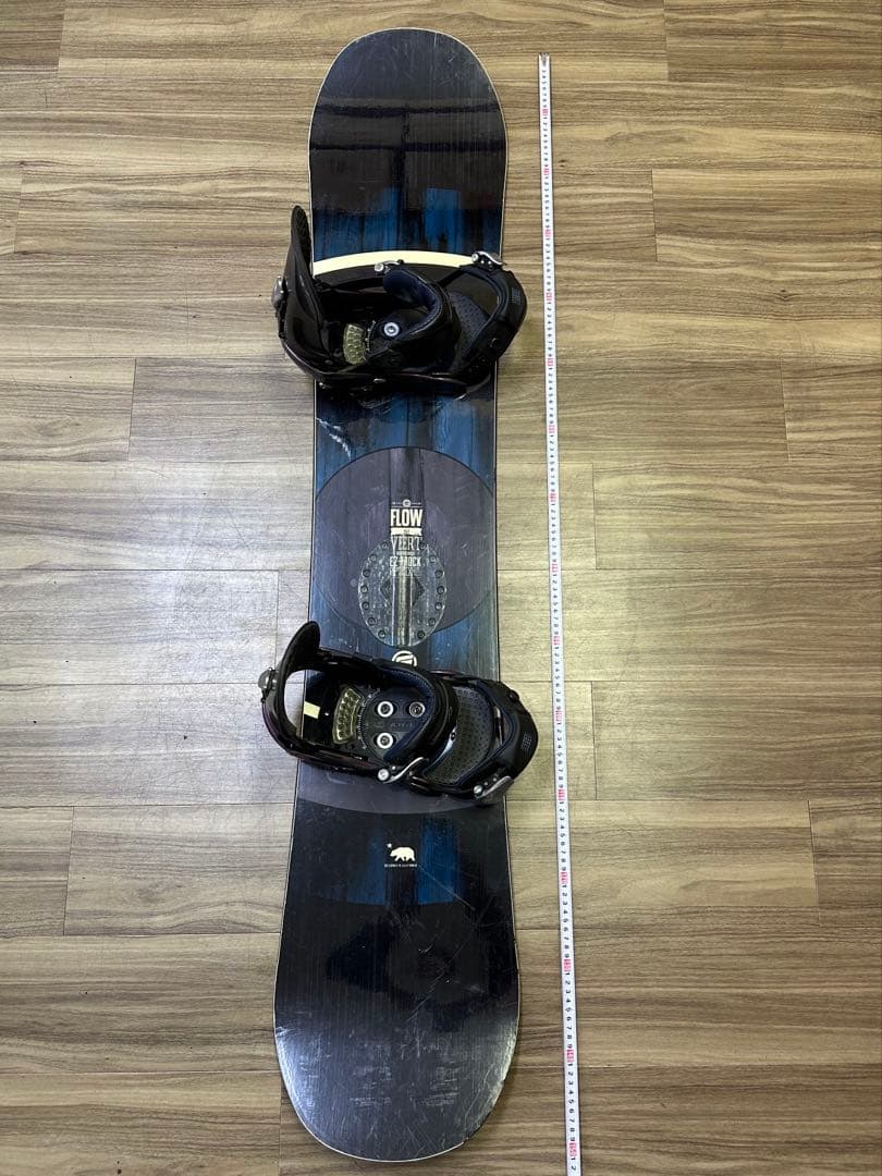 スノーボード FLOW 151cm ビンディングBurton size Mセット
