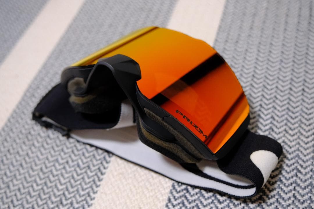 【状態良好】オークリー　prizm オレンジレンズ ウィンタースポーツ用ゴーグル