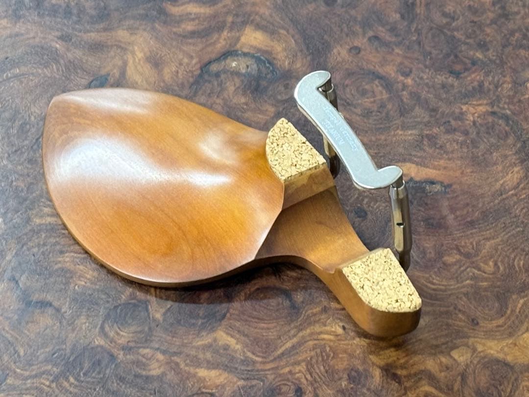 【新品】ドイツTempel工房製 バイオリン用高級あご当て（チタン金具付き）