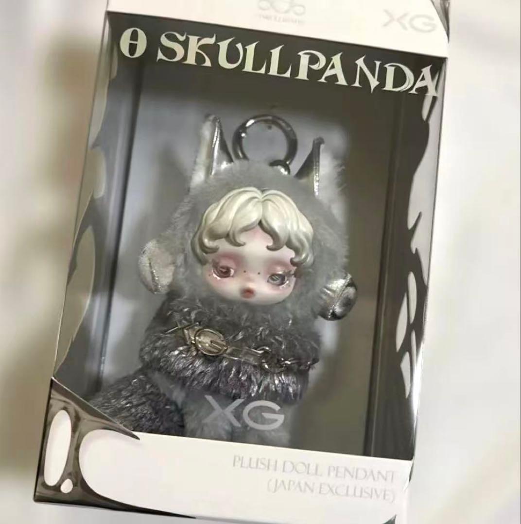 日本限定 POP MART SKULLPANDA× XG ぬいぐるみ 本体 1箱