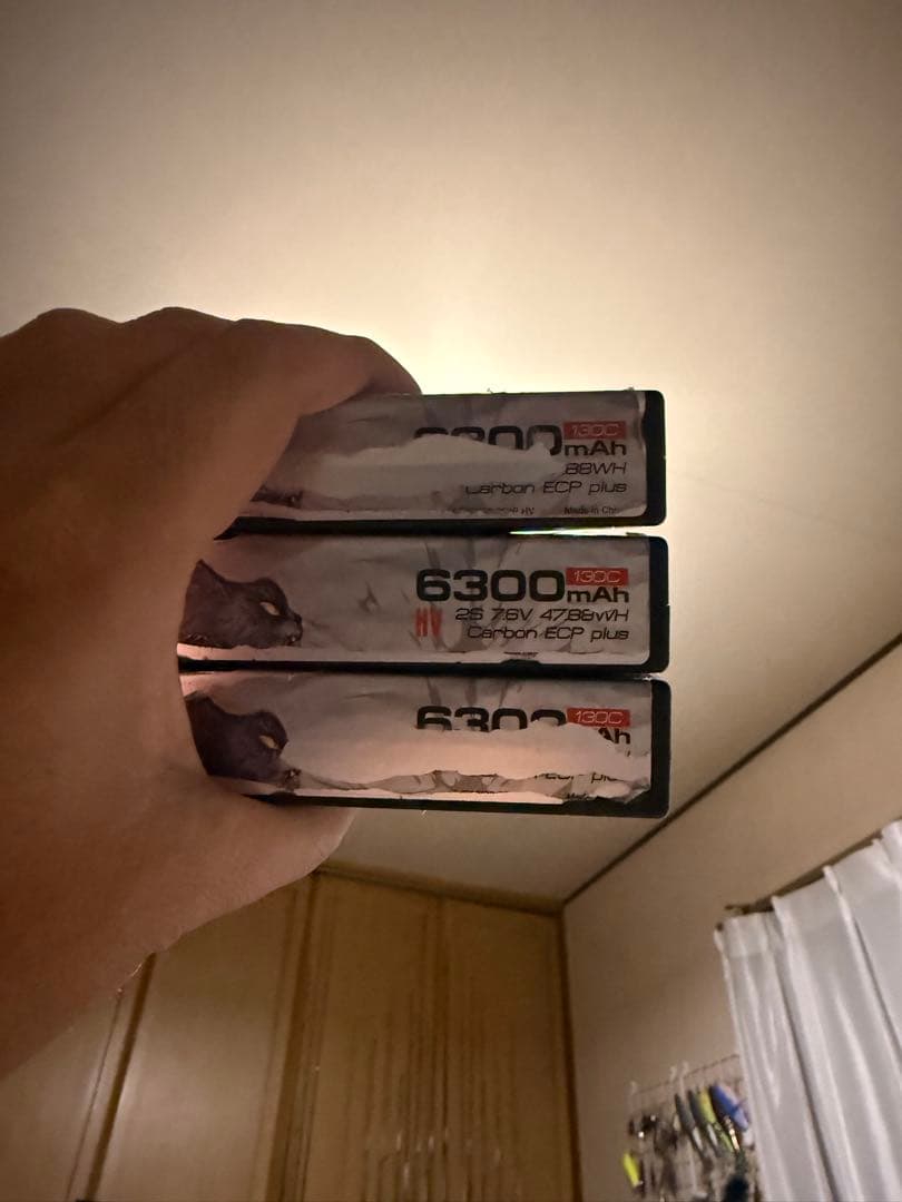 Fido 6300mAh LiPo 3本セット