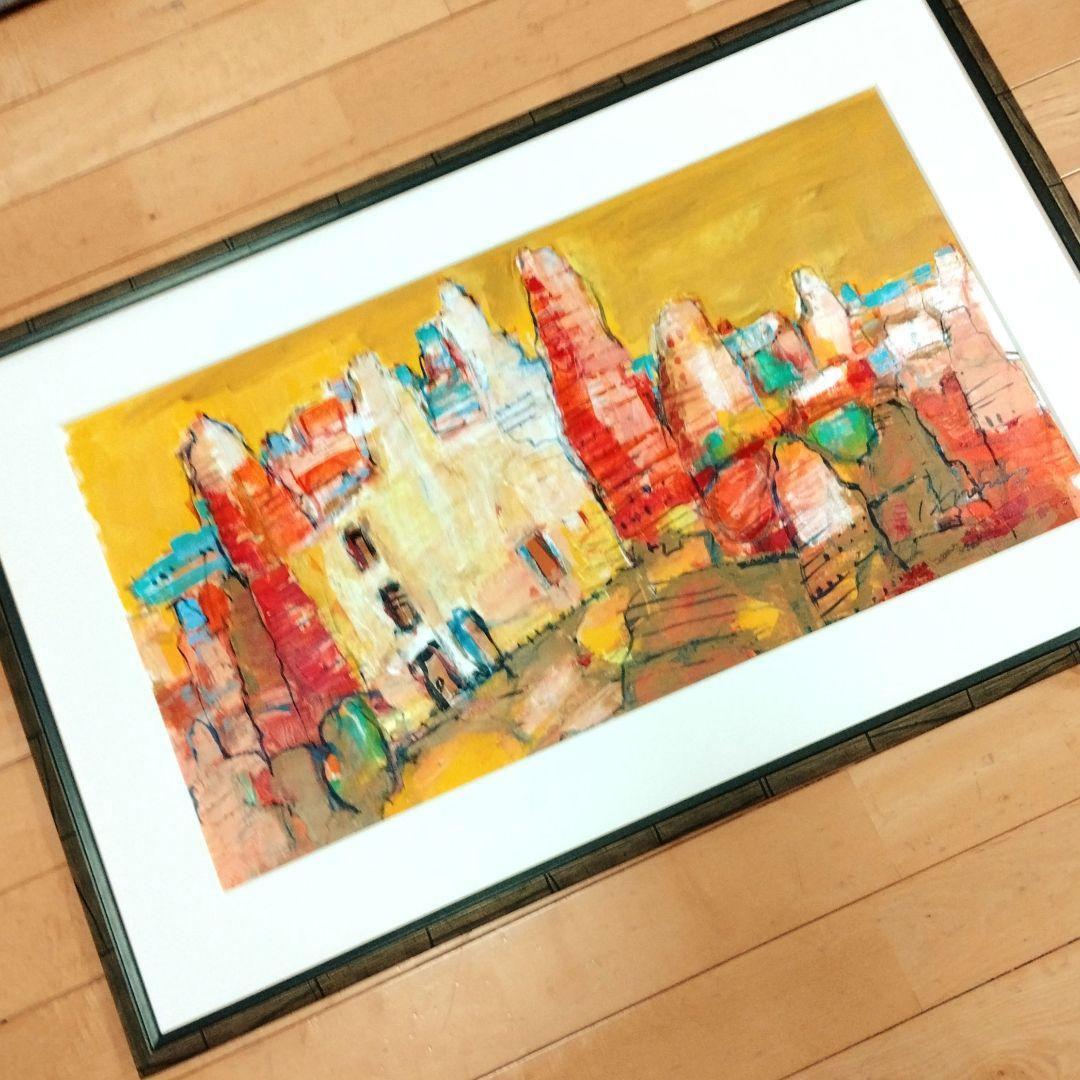 ☆ カッパドキア 大型油彩画