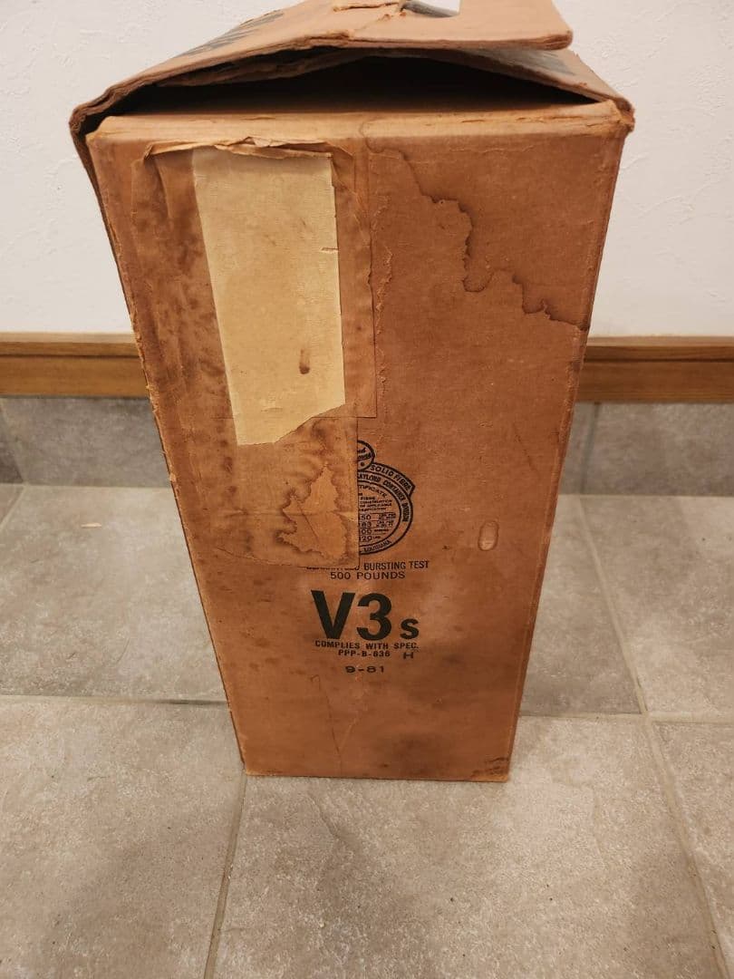 動作確認　コールマン　SMP　252A　GIランタン　1987年製デッドストック