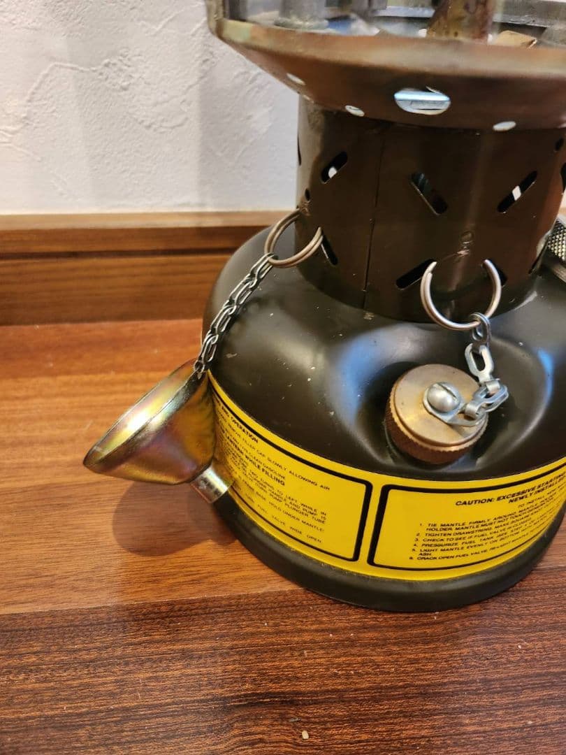 動作確認　コールマン　SMP　252A　GIランタン　1987年製デッドストック