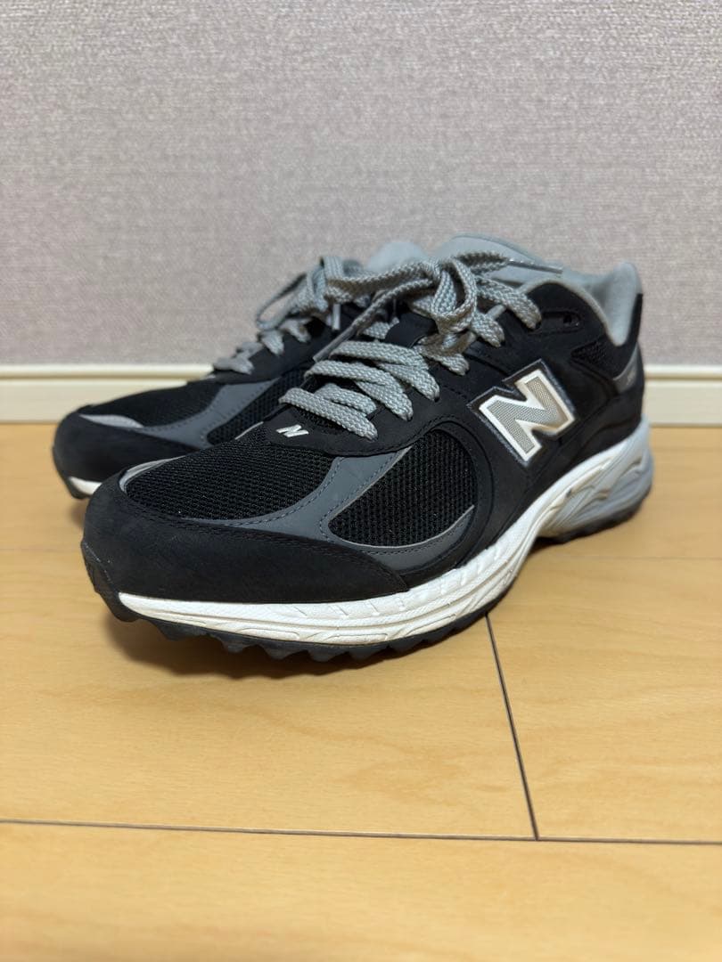 ニューバランス ゴルフシューズ UGS2002F　ブラック/グレー　25cm