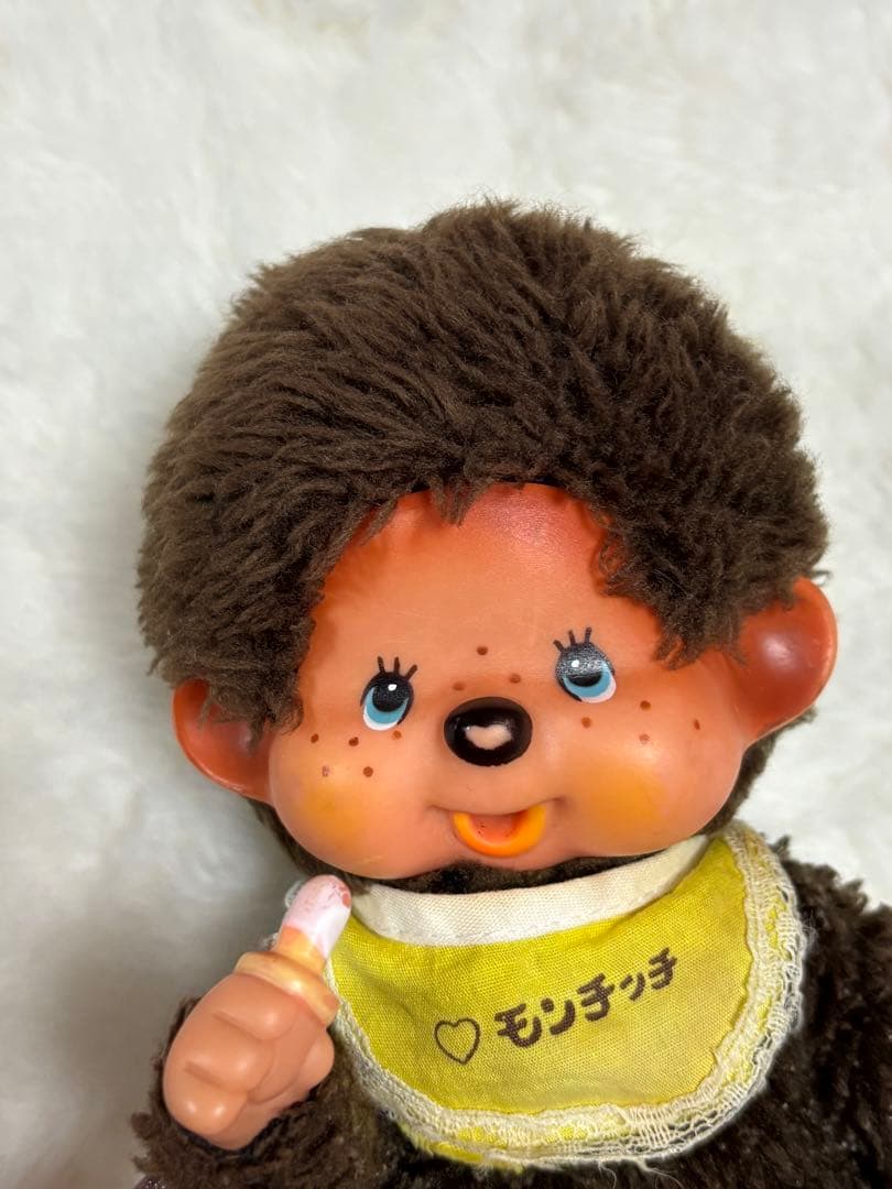 モンチッチ ぬいぐるみ 初期 ブルーアイ 昭和レトロ