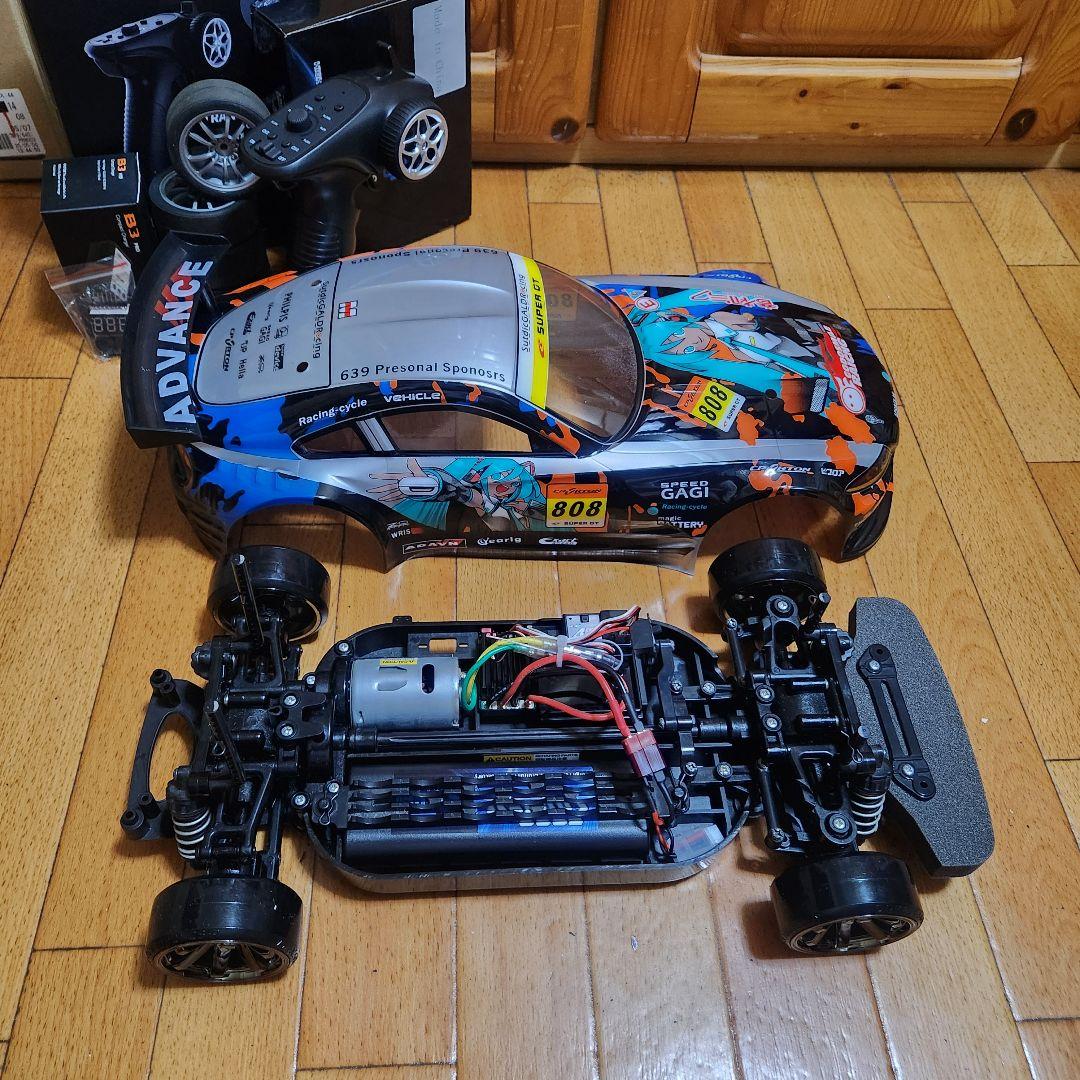 ■■専用■■　　　タミヤ ドリフト ラジコン フルセット　TT01 痛車