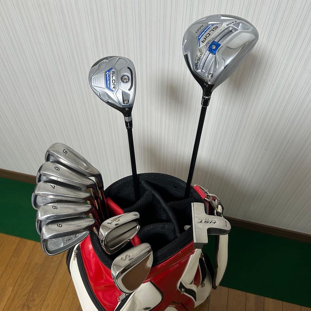 良品 テーラーメイド SLDR メンズ ゴルフクラブ セット