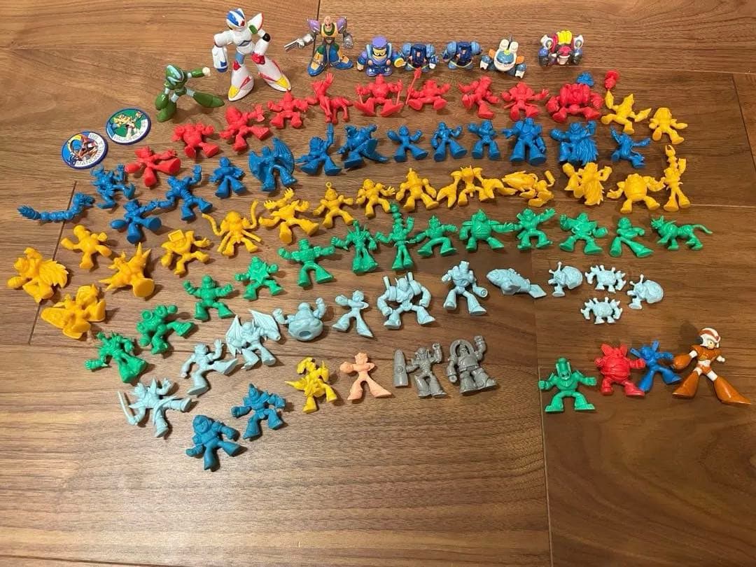 【激レア】ロックマン　消しゴム ガシャ　フィギュア セット　ロックマンフィギュア