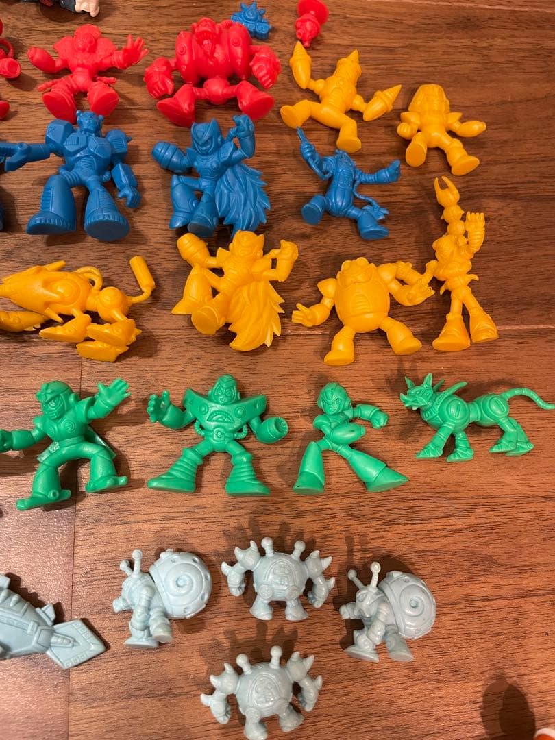 【激レア】ロックマン　消しゴム ガシャ　フィギュア セット　ロックマンフィギュア