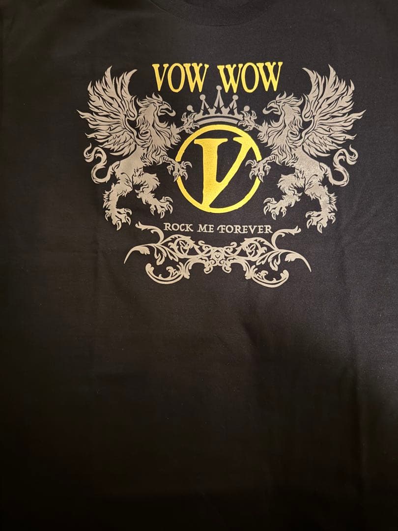 VOW WOW 40周年記念 Tシャツ ブラック XL 人見元基　vowwow