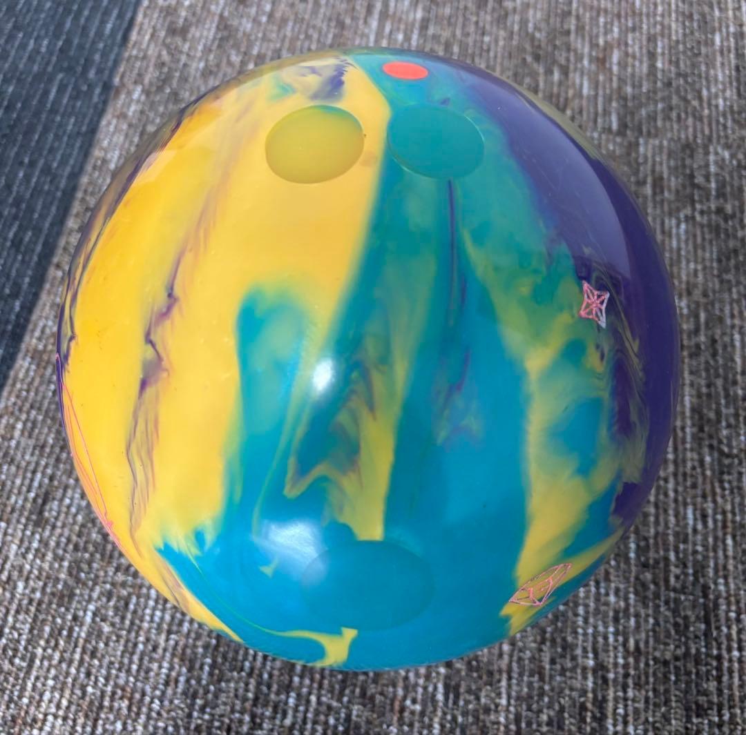 ボウリングボール　ストーム　エキゾチックジェム　15P 10G前後　プラグ済