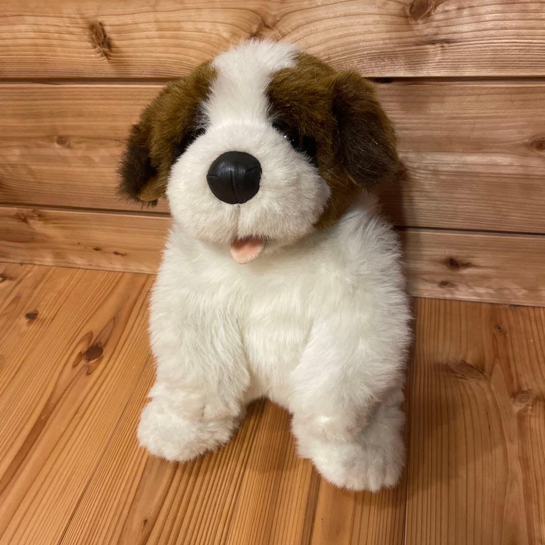 ファースト社　セントバーナード ぬいぐるみ 昭和レトロ　約40㎝