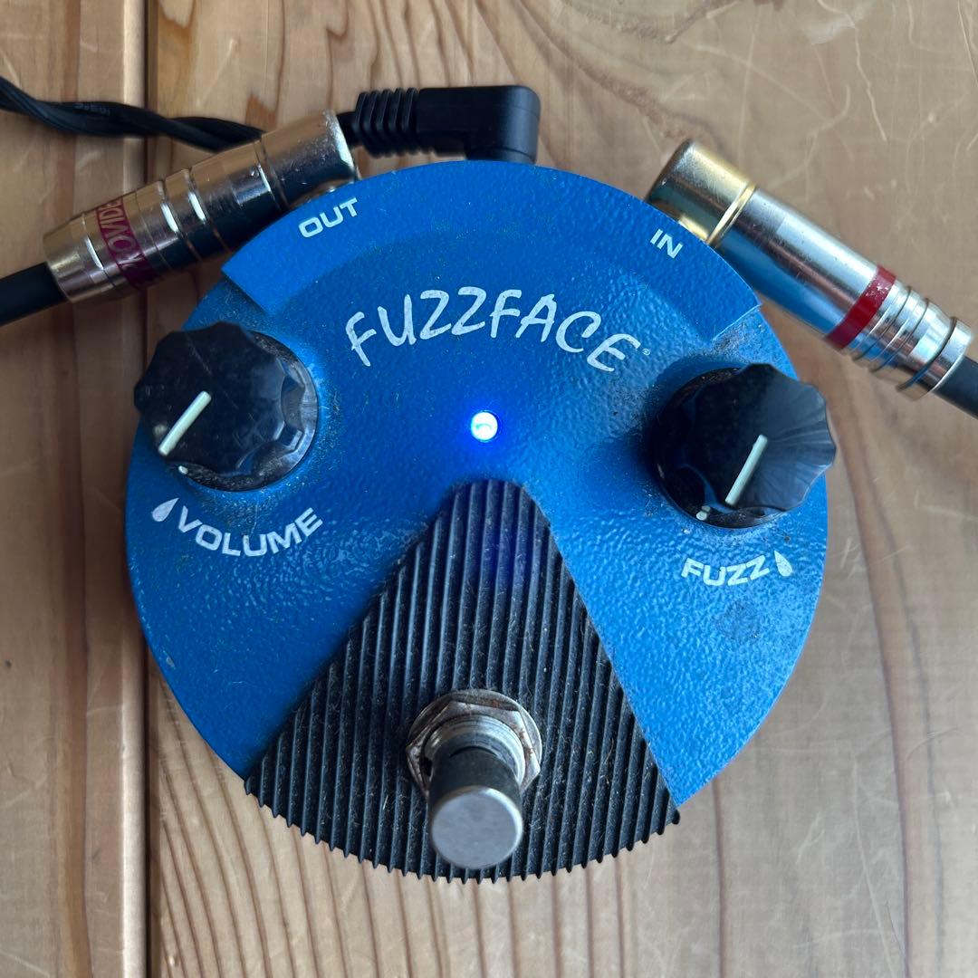 Fuzz Face エフェクター 青