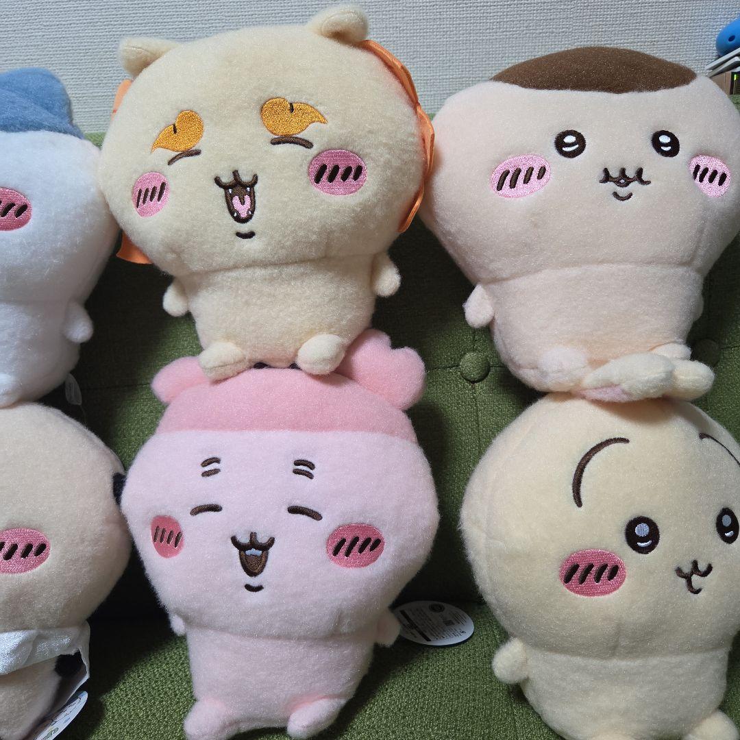 早い者勝ち　ちいかわ　しーぷわぬいぐるみ①全4種②全4種　計8点セット