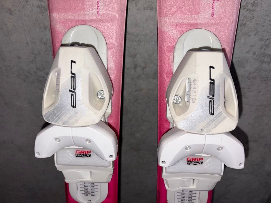 子供　スキー　Elan 90cm ビンディング付き