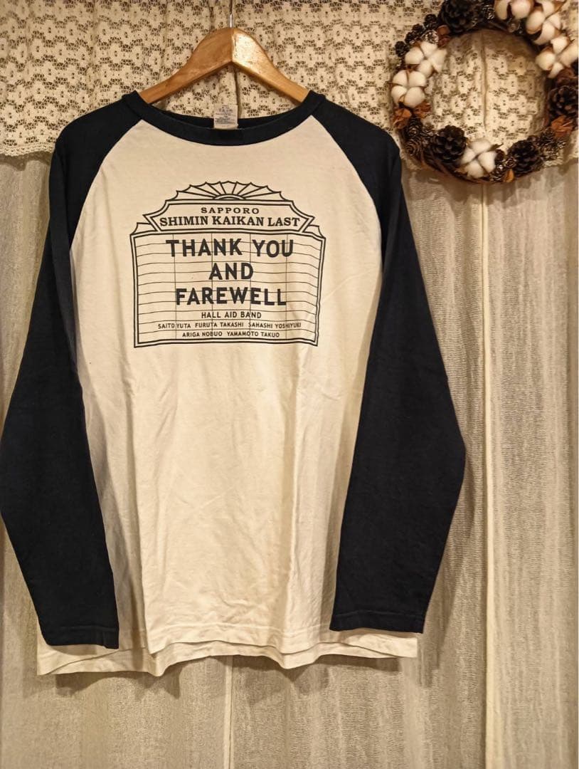 札幌市民会館最後の日【ライブ　ラグランＴ】Lサイズ