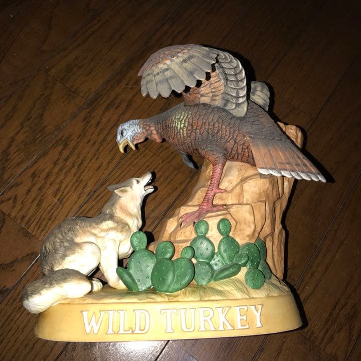 ワイルドターキー12年　セラミック陶器ボトル　希少激レア　新品未開封バーボン