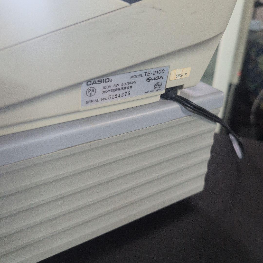 CASIO TE-2100レジスター