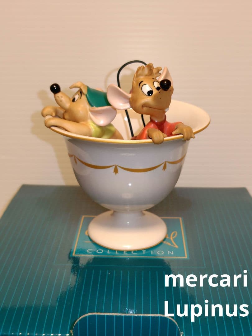 WDCC　シリアルナンバー入　未使用　1999年　シンデレラ　ガスとジャック