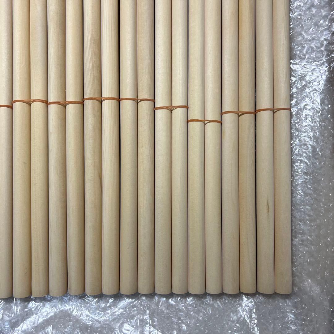 太鼓の達人マイバチ作成用 米ヒバΦ1.8×38cm　20セット