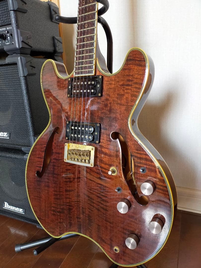 激レアDaion hh-555 Headhunter 555 ダイオン　セミアコ