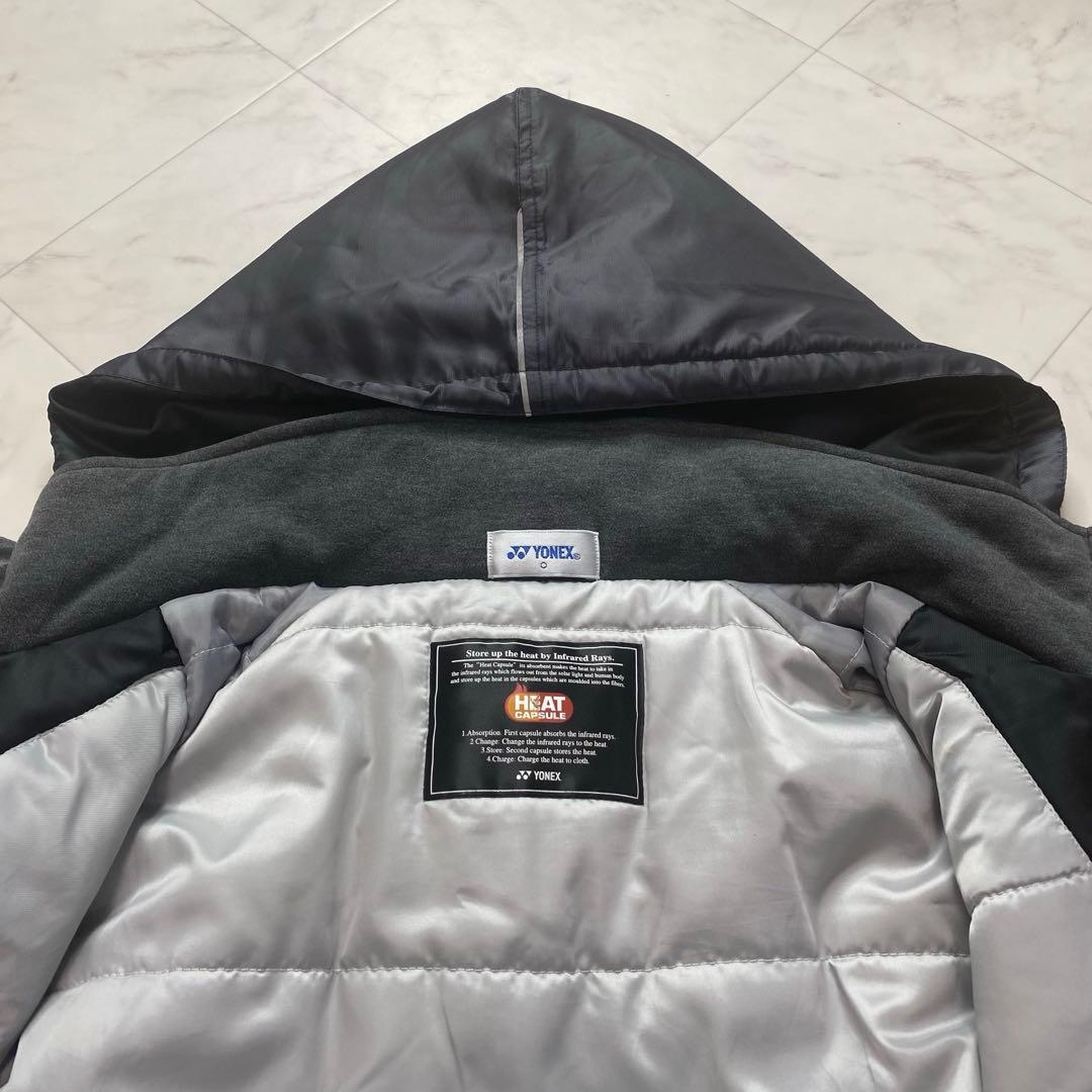 美品✨YONEX ヨネックス　テニス　黒　ベンチコート　大きいサイズ　XL