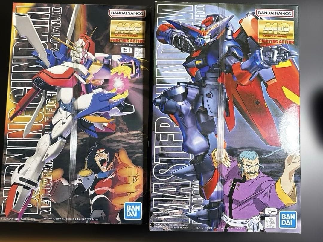 MG マスターガンダム　ゴッドガンダム　セット売り