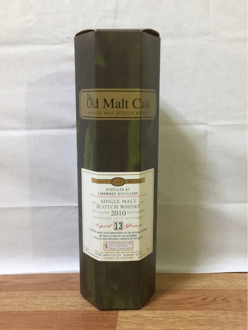 OMC リンクウッド13年2010 シェリーカスク 25周年記念復刻ボトル